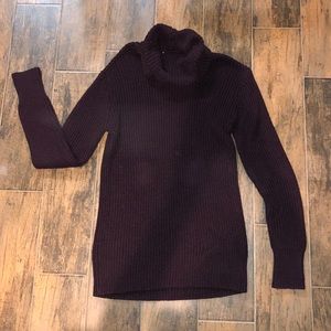 Turtleneck sweater dress